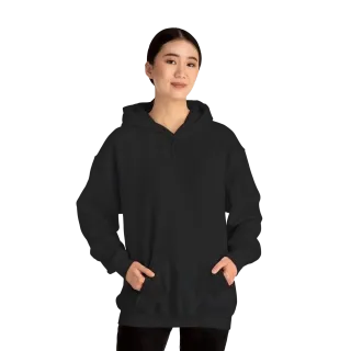 Hoodie 009 Person 1 Black